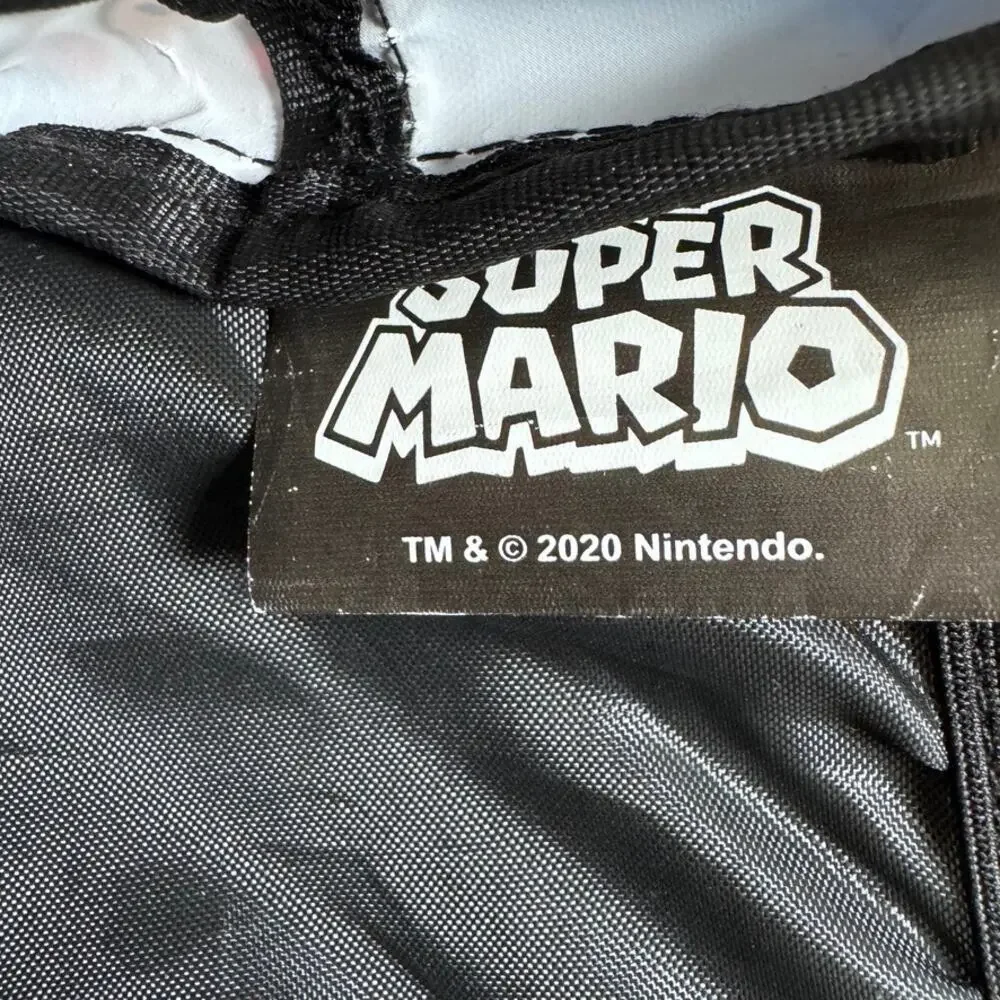Bioworld Super Mario Bros Enemies Blue All Over Print 16” Backpack Nintendo